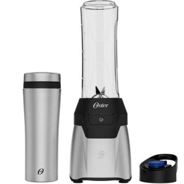 Imagem de Liquidificador Blender Mixer Portatil 2 Jarras 700W Oster Inox 220V, 2