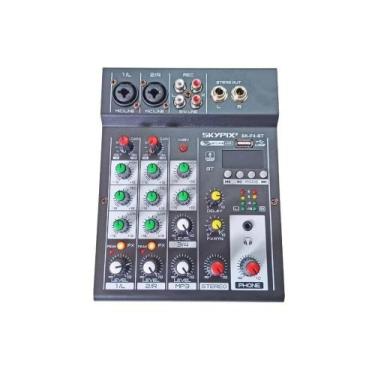 Imagem de Mesa de Som Skypix SK-F4-BT Mixer 4 Canais Usb Bluetooth