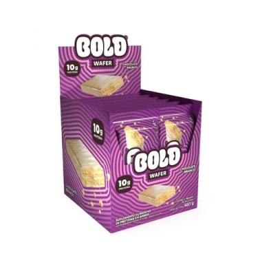 Imagem de Bold Wafer - 12 Unidades 40g Chocolate Branco - Bold