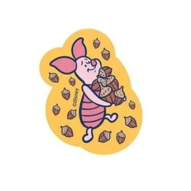 Imagem de Borracha Decorada Ursinho Pooh Diferentes Formas Unidade ou Kit - Leo&
