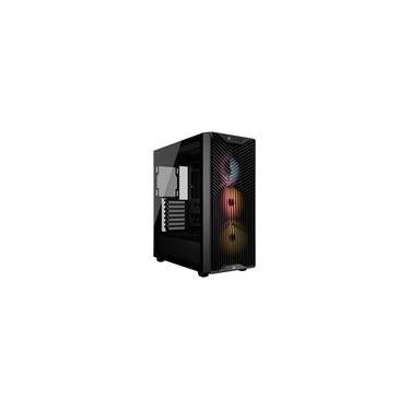 Imagem de Gabinete Gamer Corsair 3200D RS ARGB, Mid-Tower, Performance, Lateral em Vidro Temperado, Preto - CC-9011344-WW