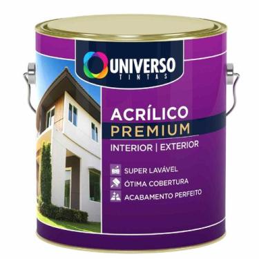 Imagem de Tinta Acrilica Latex Fosco Premium Palha 3.6l - Universo