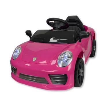 Imagem de Carro eletrico infantil compact 6v rosa (ce25176) - zippy toys