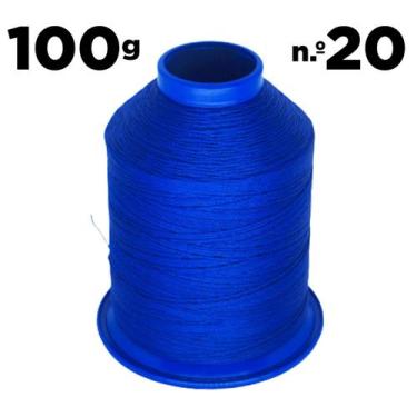 Imagem de Linha Nylon nº 20 Azul Bic 100 g - Linhasita