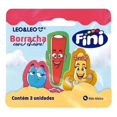 Imagem de Mini borracha c/ aroma fini - blister c/ 3 und - LEONORA