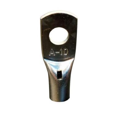 Imagem de 12 Ponteiras Tubular 16mm M6 Cobre Estanhado Compressão Barramento Dis