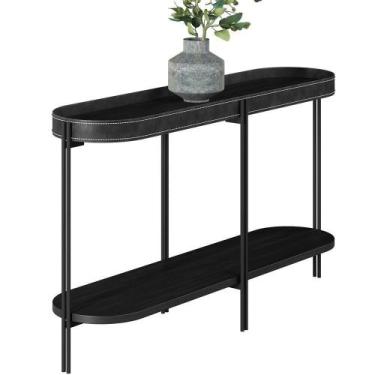 Imagem de Aparador Decorativo Industrial Para Sala De Estar Jantar Sintético Nor