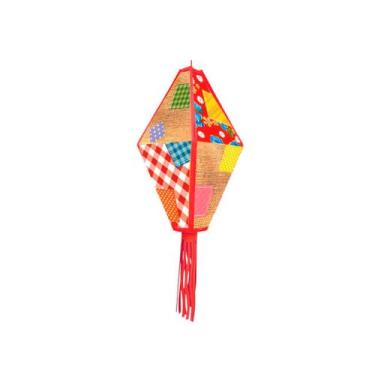 Imagem de Balão São João 3D Com Suporte pra Pendurar Decoração Festa Junina Exte