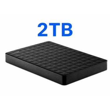 Imagem de Hd Externo 2TB USB 3.0 Slim Portátil USB 3.0 Para Videogame TV PC Note