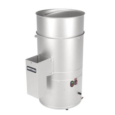 Imagem de Descascador de Batatas DB 10Kg Inox 0,5 CV Industrial Metvisa Voltagem