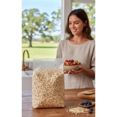 Imagem de Aveia Flocos Grossos Orgânica 350g Pura e Saudável