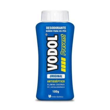 Imagem de Desodorante Para Pés Em Pó Vodol Prevent 100g -União Química
