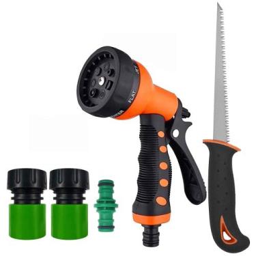 Imagem de Esguicho Mangueira Regulável + Adptador Engate + Serrote - Vale Import