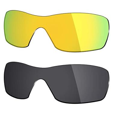 Imagem de 2 pares de lentes polarizadas de substituição da Mryok para óculos de sol Oakley Dart – Opções