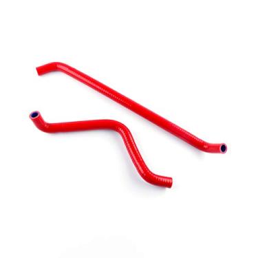 Imagem de LUXERAD 3 camadas 4,5 mm Performance ATV Off Road Mangueira de silicone para SUZUKI LT250R LT 250 1985-1992 (vermelho)