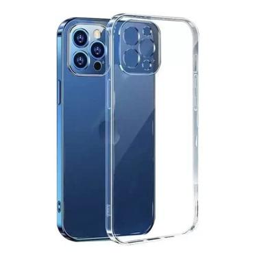 Imagem de Capa Capinha Iphone 13/13 Pro / 13 Pro Max Clear Case Acrílica Anti Queda Protetor de Camera (PREMIUM LUXO) (Iphone 13 Pro)