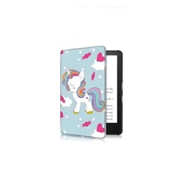 Imagem de Capa Capinha Carteira Para Paperwhite 11� Gera��o Case Flip 2021 (Unic�rnio)