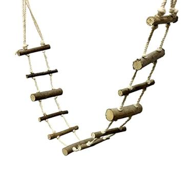 Imagem de de de Madeira Hamster de Escalada Acessórios para de Pássaros Pendurados