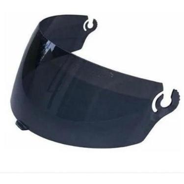 Imagem de Viseira Capacete Fume Ebf E8 New E8 Articulado 2.2Mm 1689F