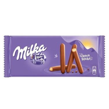 Imagem de Chocolate Milka Palitos De Chocolate Ao Leite 112G