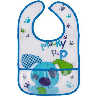 Imagem de Babador Impermeável Com Bolso Cachorrinho - Comtac Kids