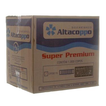 Imagem de Copo de Plástico Descartável de 330ml Caixa com 1000 Unidades Altacoppo