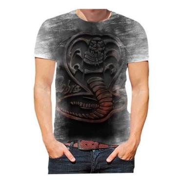 Imagem de Camisa Camiseta Cobra Kai Karatê Kid Série Seriado Filme 09 - Estilo K