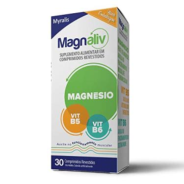 Imagem de Magnaliv 130mg/2,5mg/1mg c/ 30 Comprimidos