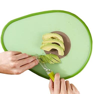Imagem de FUYTERY Tábua de corte Tábua de corte de abacate Fruta e legumes Ferramenta de cozinha