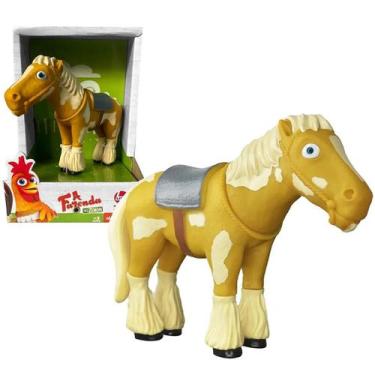 Imagem de Boneco A Fazenda Do Zenon Cavalo Bretão - Líder Brinquedos