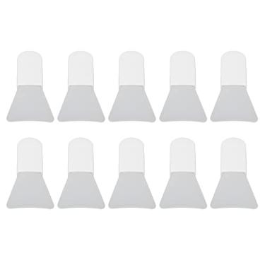 Imagem de Máscara facial de silicone aplicador máscara facial escova de cuidados com a pele 10 peças máscara de lama loção corporal pá curta