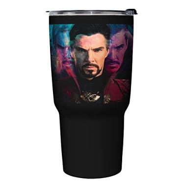 Imagem de Marvel Caneca de viagem isolada de aço inoxidável Strange Space 765 ml, 800 ml, multicolorida