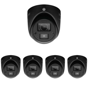 Imagem de Kit 5 Câmeras Multi HD 2 Megapixels 2.8mm 20m VHD 3220 MINI D Intelbras