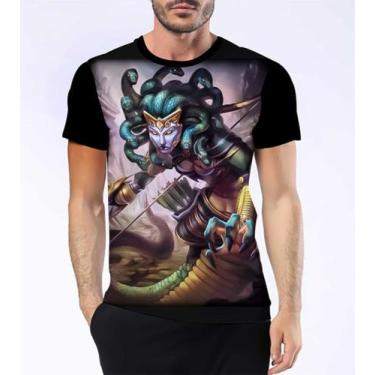 Imagem de Camiseta Camisa Górgonas Monstros Mitologia Pedras Cobras 5 - Dias No