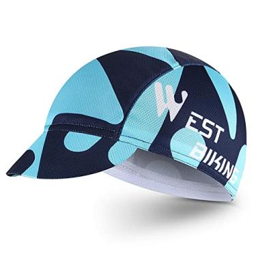 Imagem de Tingpai Boné de ciclismo adulto ult leve sob capacete chapéu de bicicleta respirável à prova de sol chapéu de bicicleta de verão