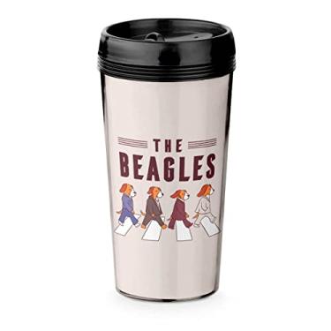 Imagem de Copo Viagem 520ml The Beagles Bege