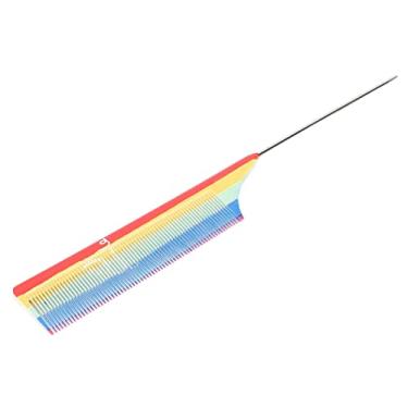 Imagem de Escova Pente Escova De Cabelo Antiestática Dentes Redondos Coloridos, O Pente De Dentes De Pente Para Acessórios De Banho Conjuntos De Pente São Redondos E Lisos Para (Cb106)