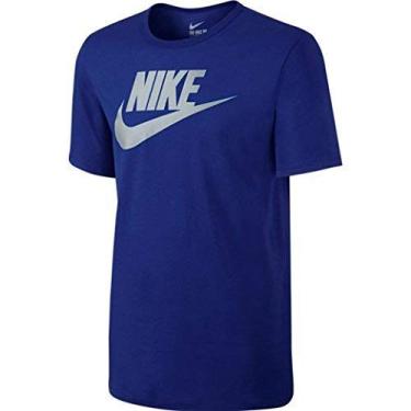 Imagem de Camiseta masculina Nike Futura Icon Azul - Pequena