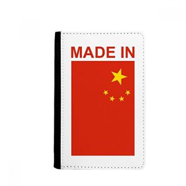 Imagem de Feito na China Country Love Passaporte Notecase Burse Carteira Capa Carteira Cartão Bolsa, Multicolor