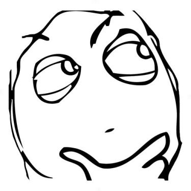 Adesivo de notebook troll face meme