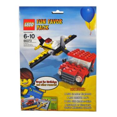 Imagem de Lego Birthday Fun Favor Pack Set #66373 with 4 Lego Creator Airplanes (# 7803), 4 Lego Creator 4x4's (# 7808), 8 Lego Memberships and 8 Legoland or Discovery Admission Tickets (With Paid Adult Admission, Expired 12/31/2011)