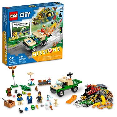 Imagem de LEGO® City Missões de Resgate de Animais Selvagens 60353 Kit de construção (246 peças)