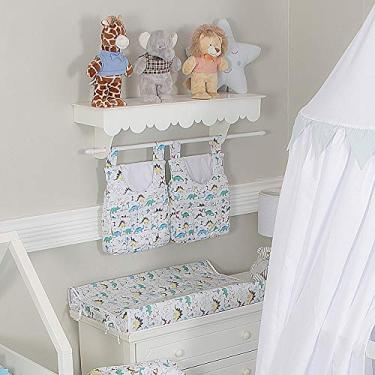 Imagem de Trocador Anatômico Para Bebê Estampado Dinossauro, Biramar Baby, Multicor