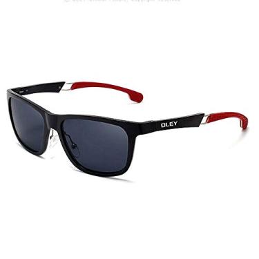 Imagem de Óculos de Sol Masculino Retangular OLEY Polarizados Uv400 Y7144 (C2)