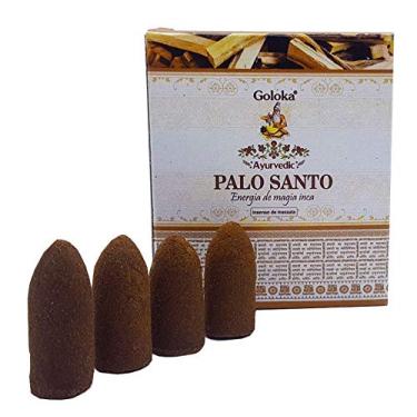Imagem de Incenso Cone Goloka Ayurvedic (Energia da Magica Inca) Palo Santo