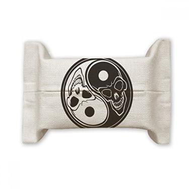 Imagem de Ghost China Taichi Oito Diagrama Facial Papel Papel Papel Papel Papel Papel Bolsa de Algodão