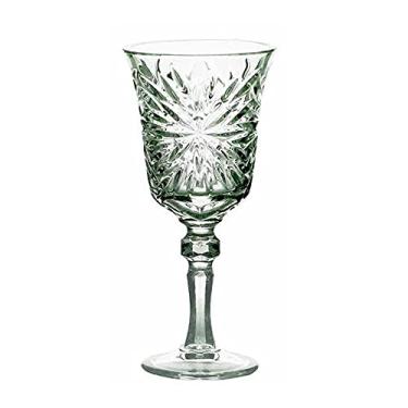 Imagem de JOGO DE TAÇA DE VIDRO ALTO RELEVO COM 6 PEÇAS 160 ML