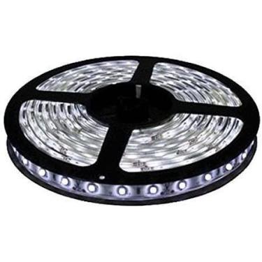 Imagem de Fita Led 3528 Branco Frio Rolo 5M Com Fonte 12V 2A - Bcs