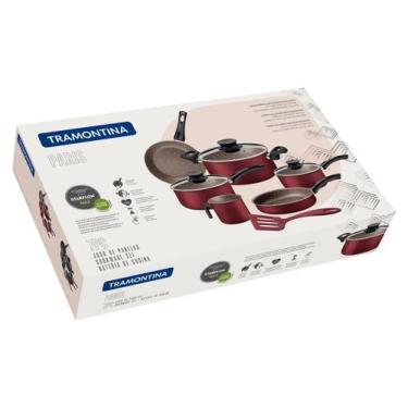 ContiMarket. Juego de Ollas Tramontina Paris 5/7 piezas