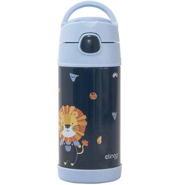 Imagem de Garrafa Termica Infantil AÇO INOX Dupla Camada Clingo